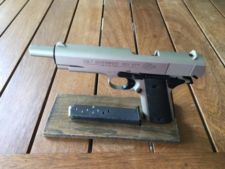 Vendo detonadora Colt 1911 en niquel.
Fabricada en Alemania por Umarex.
Regalo el stand.
No esta en libro.
Perfectas 00