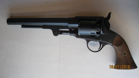 ¡RESERVADO! Revolver de avancarga marca Pedersoli, modelo Rogers Spencer Match cal. 44 (cañón Neumann), 02