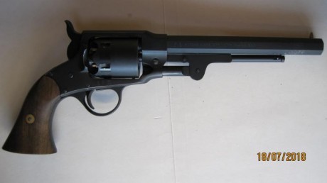 ¡RESERVADO! Revolver de avancarga marca Pedersoli, modelo Rogers Spencer Match cal. 44 (cañón Neumann), 01