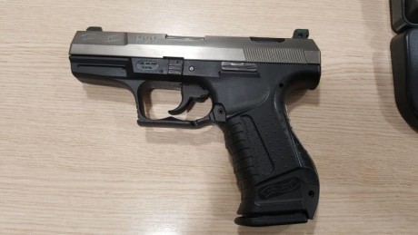 Saludos
Vendo Walther P99.
Calibre 9mm Parabellum
Guiada en A.
Año fabricación 1998
Acabado QPQ
Dos cargadores 02