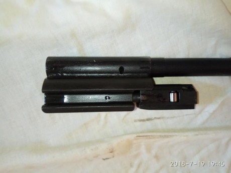 Buenos días:

Se vende CETME modelo C, pavonado en cromo oscuro realizado en Iparguns, culata y guardamanos 62