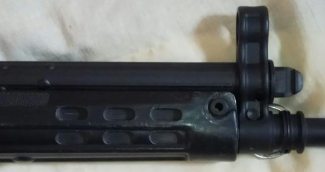 Buenos días:

Se vende CETME modelo C, pavonado en cromo oscuro realizado en Iparguns, culata y guardamanos 72