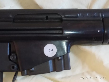 Buenos días:

Se vende CETME modelo C, pavonado en cromo oscuro realizado en Iparguns, culata y guardamanos 70