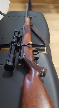 Se vende rifle Mauser M66 recamarado para cartucho 7 mm Rem Mag.
Visor Zeiss Diavari-Z 1,25-4x24 T*
Bases 00