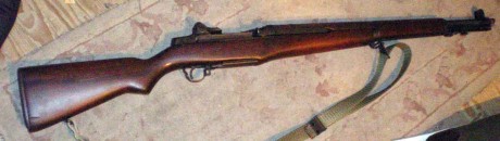 VENDIDO  Garand M1 calibre 30.06    de Springfield Armory con varios clips de 8 y 2 cartuchos   en buen 02