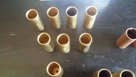 Se venden estos diez casquillos pedersoli para la carabina sharps, en mi caso de Pedersoli tambien. Jamás 01
