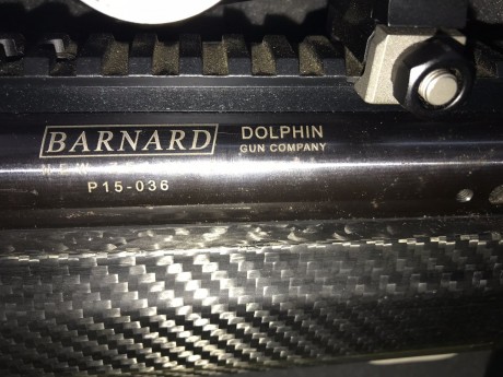 Se vende un barnard P con la culata de carbono, rail de 20 moas y tres cañones .
 Uno usado de 308 1/11 01