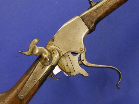 A very nice US Spencer Repeating Saddle Ring Carbine, M 1865, number 2730, caliber .50, length 94 cm, 12