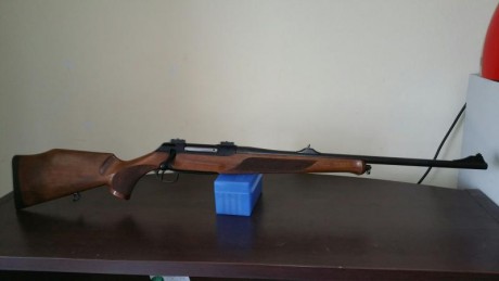 Vendo Sauer 202 del .30-06.
El rifle lo vendo porque casi no lo uso, el rifle tiene:

-Gatillo al pelo
-Alza 02