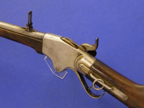 A very nice US Spencer Repeating Saddle Ring Carbine, M 1865, number 2730, caliber .50, length 94 cm, 20