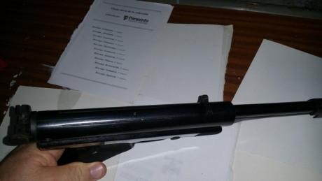 Vendo o cambio por carabina gamo  5.5mm vieja . Pistola gamo falcon calibre 4.5mm  funciona solo tiene 12