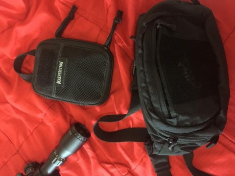 Saco nuevo con etiquetas50€,bolso organizador maxpedition perfecto estado 20€ y riñonera helikon posum 00