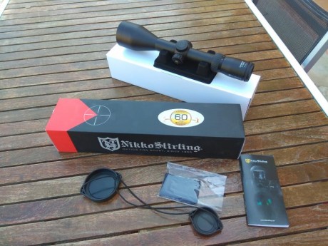 Vendo visor Nikko Stirling Diamond. 3-12x56 con la retícula ilumninada. Se ilumina un punto en el centro. 12