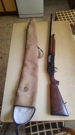 Vendo escopeta breda fabricada en Italia, es de segunda mano, pero se ha utilizado bastante poco. La ubicación 01