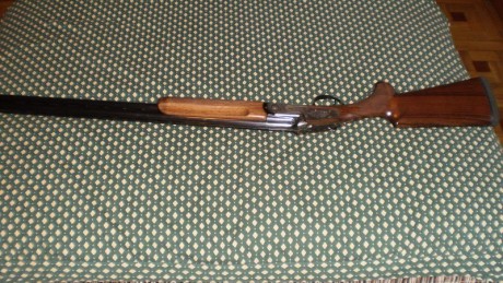 Se vende superpuesta Aya Excelsior de 71 cm de cañon con polichoques, pletinas verdaderas desmontables 02