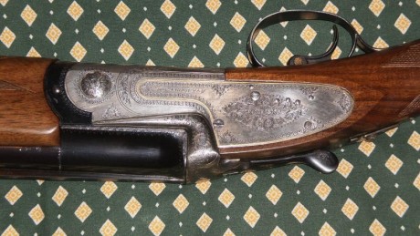 Se vende superpuesta Aya Excelsior de 71 cm de cañon con polichoques, pletinas verdaderas desmontables 01