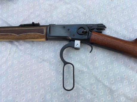 Vendo mi carabina Tigre calibre 44-40, conocida por todos. Está en perfecto estado, como se puede comprobar 00