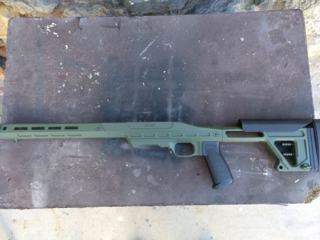Por cambio de estética en el rifle Bergara BMP de un amigo. Este vende esta magnífica culata...
 500 Euros 00