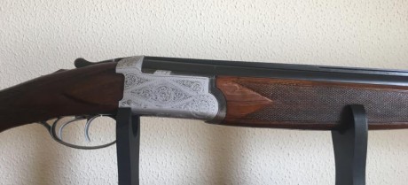 Vendo  escopeta  superpuesta marca   AZHUR   ( Ascencio Zabala).
Calibre  12/70,  expulsora,  2 gatillos, 00