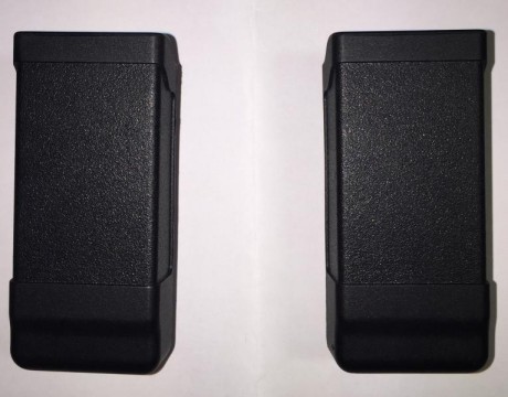 Se vende este magnífico portacargador para cargadores monohilera (calibre 9mm, .40 S&W, .45 ACP) del 00