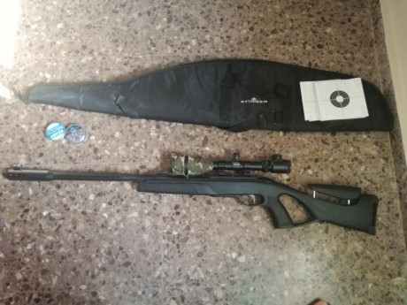 Vendo rifle gamo elite fusion calibre 5'5. Va equipado con un visor Vortex Crossfire II de 6-24x50, reticula 01