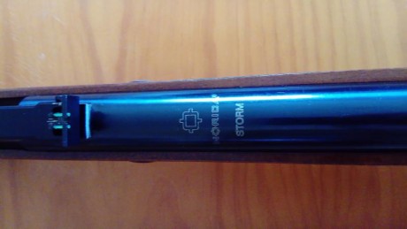 Hola, vendo norica storm en calibre 5.5, esta impecable y con muy poco uso, lleva montado el sello azul 10