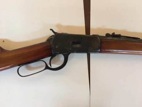 Un buen amigo vende este rifle “Tigre” del 44/40, en un estado de conservación excepcional, con una gran 02