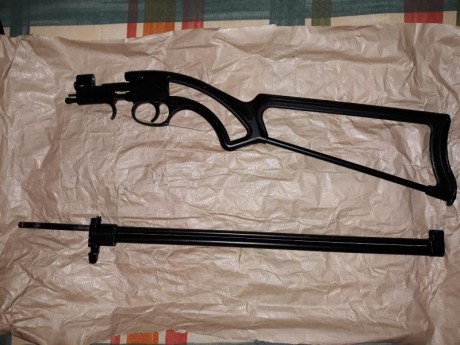 Carabina bronco 22 lr 22 l y 22 corto perfecto estado inscrita en libro de coleccionista o para guiar 01