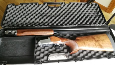Vendo Aramberri Guernika de trap por no usar.
Cañones separados de 74 cm. , 2 y 1 estrellas.
Maderas hechas 02