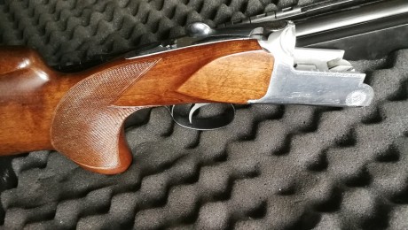 Vendo Aramberri Guernika de trap por no usar.
Cañones separados de 74 cm. , 2 y 1 estrellas.
Maderas hechas 00