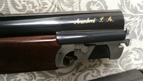 Vendo Aramberri Guernika de trap por no usar.
Cañones separados de 74 cm. , 2 y 1 estrellas.
Maderas hechas 10