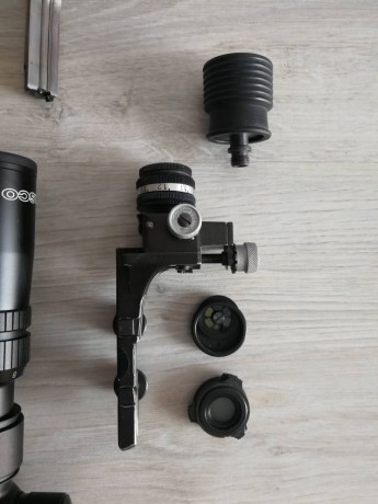 Vendo carabina Anschutz Match 54, calibre 22lr, con culata original, rail inferior para accesorios, y 10