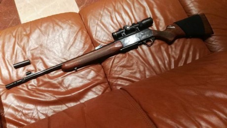 Rifle semiautomático, calibre 30-06, perfecto estado, 2 cargadores, con Browning BOSS (Ballistic Optimizing 02