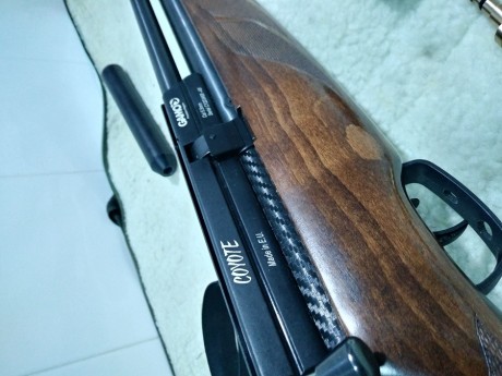 Pues eso , vendo mi gamo coyote con la culata de la buccaneer que me gustaba mas .
Es del calibre 5,5 100