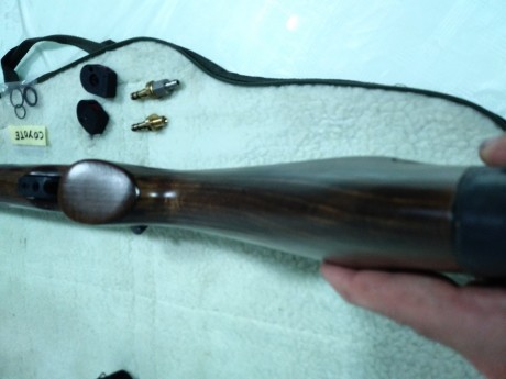 Pues eso , vendo mi gamo coyote con la culata de la buccaneer que me gustaba mas .
Es del calibre 5,5 110