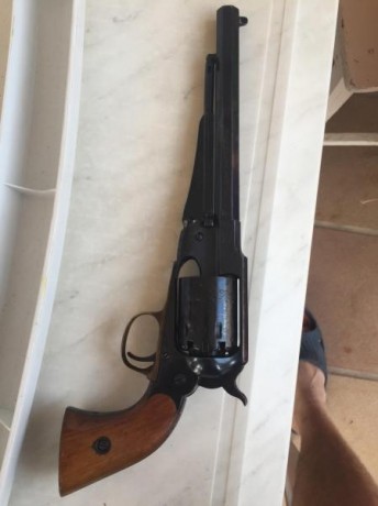 Vendo dos santa Barbara New Army, uno pavonado con tambor grabado en AE, el otro con acabado niquel dorado 11