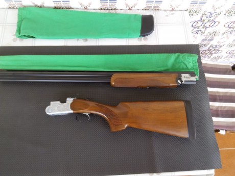 Hola, vendo Beretta 686 Silver Pigeon de Trap, con cañón de 75cm, chokes fijos de 1* y 2*. Esta en impecable 12