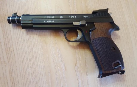 Abro este hilo para los amantes de SIG P210 donde yo me incluyo, para poder mostrar esas joyas.

Y tambien 60