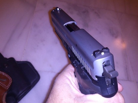 Hola, pongo a la venta mi Sig Sauer P229 y mi escopeta de corredera Winchester sxp defender hig capacity. 20