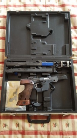 Por retirada del tiro, Vendo pistola WALTHER-GSP - MOD OSP 22 CORTO - 22 LARGO Y 32. Está en perfecto 01