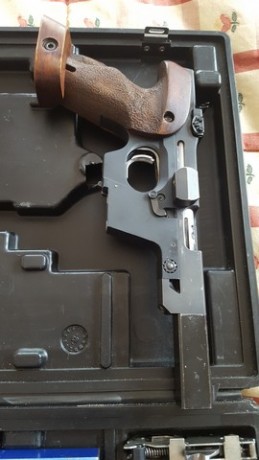 Por retirada del tiro, Vendo pistola WALTHER-GSP - MOD OSP 22 CORTO - 22 LARGO Y 32. Está en perfecto 22
