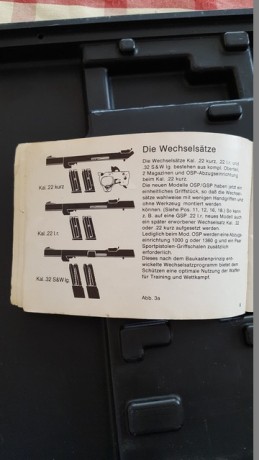 Por retirada del tiro, Vendo pistola WALTHER-GSP - MOD OSP 22 CORTO - 22 LARGO Y 32. Está en perfecto 30