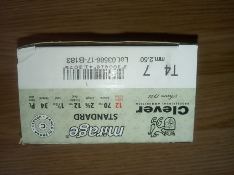Yo llevo usando unos años el AM2, pero como me cuesta adelantar la caza pido en la armeria un cartucho 130