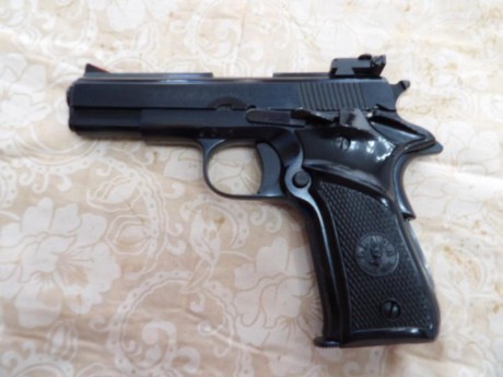 Vendo Pistola Llama del calibre 22 LR en estado IMPECABLE!!
Viene con dos cargadores.

Precio: 300€

La 01