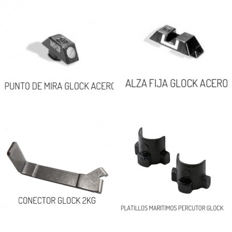 GLOCK 19 gen 4 con 0 disparos, regalo de aniversario como segunda arma, guia A
Lleva cambiados, conector 01