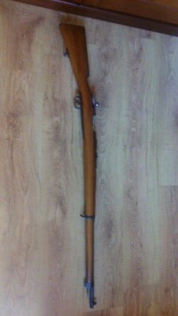 Un amigo de mi club vende un MAUSER chileno modelo 1895.
Calibre 308 winchester 7.62 x 51
Precio 300 euros 00