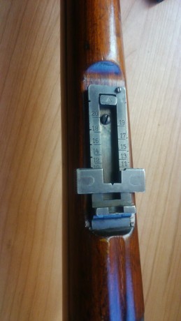 Un amigo de mi club vende un MAUSER chileno modelo 1895.
Calibre 308 winchester 7.62 x 51
Precio 300 euros 12