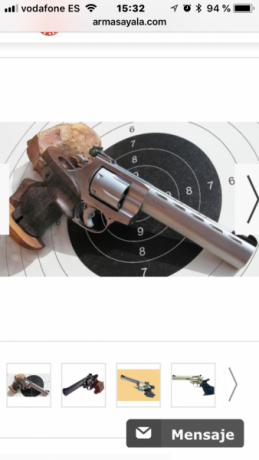 VENDO este revolver WEINCHRAUCH MACH( MADE IN GERMANY) con acabado INOX del año 2017 por no usarlo.Esta 01