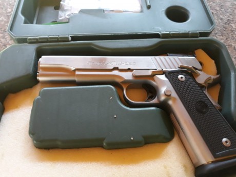 Buenas a todos,

un compañero del Club de Tiro Cáceres vende una Para-Ordnance Hi Cap del 9pb en muy buen 00