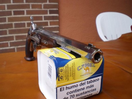 se vende pistola william parker match
calibre 440
esta en Collado Villalba Madrid 
precio 250 € 21